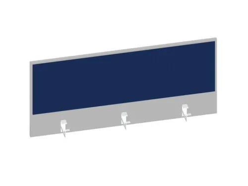 baliepaneel bureau aanbouw achter MP-lichtgrijs BN6016-blauw 1200mm