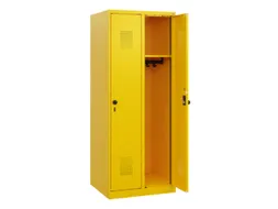 schoollocker,HxBxD 1530x600x500mm,2vak,vak B 300mm,draaigrendel
