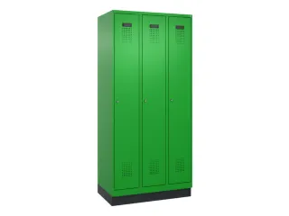 locker voor scheiding van kleding,HxBxD 1950x900x500mm,3vak - 2