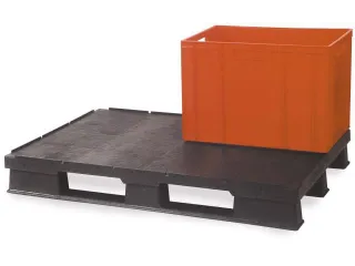 Kunststof Pallet 150 x 1200 x 1000 mm Draagvermogen Dyn.1500kg - 2