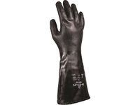 Handschoen 3416, Maat L Zwart Neopreen