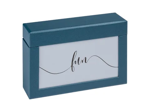 Fotobox walther design Fun 10x15cm 100 foto's blauw