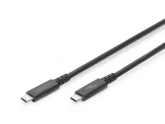 USB 4.0-aansluitkabel Type-C - Type-C max. resolutie 8K@60Hz 1m Zwart