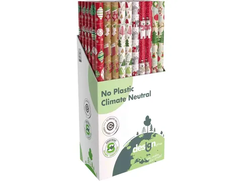 Papier cadeau IG Groupe Noël 200x70cm assorti