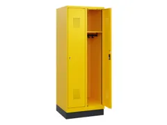 schoollocker,HxBxD 1630x600x500mm,2vak,vak B 300mm,cil.-slot,sokkel