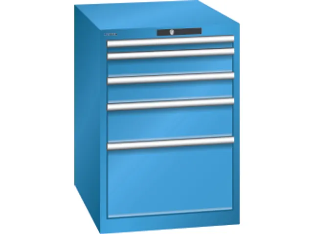 Ladenkast Hxbxd 800x564x725mm 5laden 75kg Vu Afwerking Ral5012