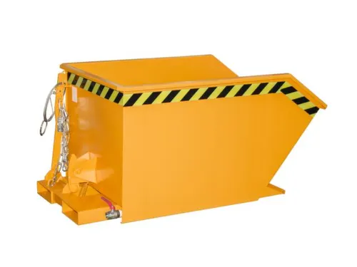 Kiepbak voor spaanders,HxLxB 680x1440x780mm,0,5m³,draagverm. 1000kg