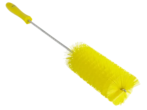Pijpborstel Met Handvat Ø 60mm Medium Geel