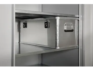 zwaarlastkast met openslaande deuren,HxBxD 1950x930x800mm - 2