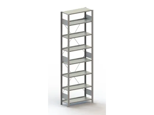 dossierstelling,grondveld,HxBxD 2500x806x336mm,vaklast 80kg