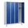 schoollocker,HxBxD 1630x1200x500mm,4vak,vak B 300mm,cil.-slot,voeten