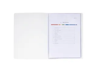 Showalbum A4 Harde Polypropyleen Kaft Kreacover Wit 10 Tas - 3