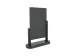 Ardoise de table Securit 230x200x60mm bois noir
