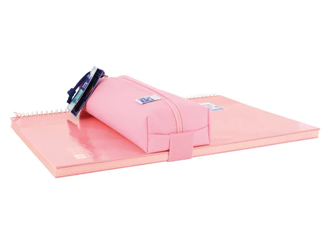 Trousse Oxford Kangoo rectangle rose