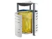 Drievoudige Afvalscheidingsbak 3x75 Liter Grijs
