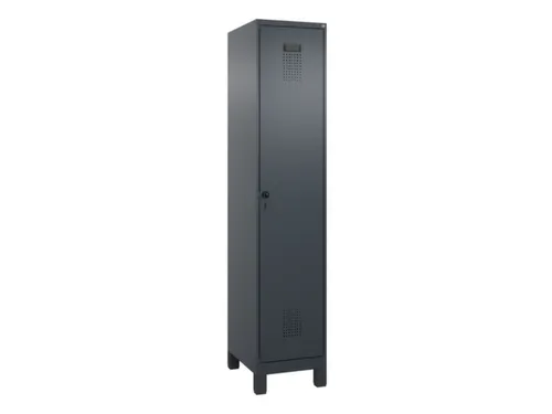 locker,HxBxD 1950x400x500mm,1vak,vak B 400mm,draaigrendel,voeten