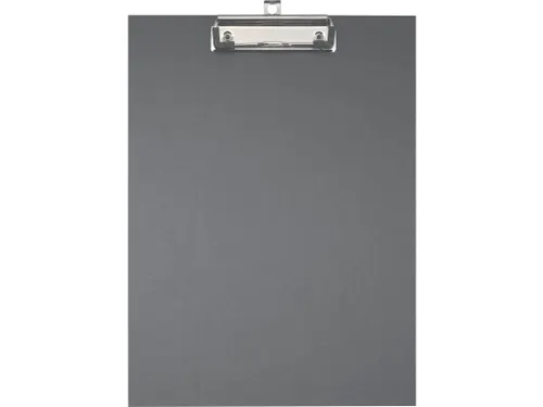 Klemplaat gecoat papier A4 zwart