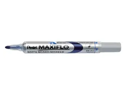 Viltstift Pentel MWL5 Maxiflo whiteboard blauw 1mm