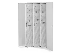 verticale kast,HxBxD 1950x1000x600mm,dubbele vleugeldeur,RAL5010