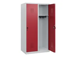 schoollocker,HxBxD 1530x800x500mm,2vak,vak B 400mm,draaigrendel