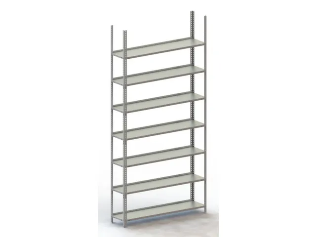 magazijnstelling,grondveld,HxBxD 2200x1254x304mm,vaklast 80kg