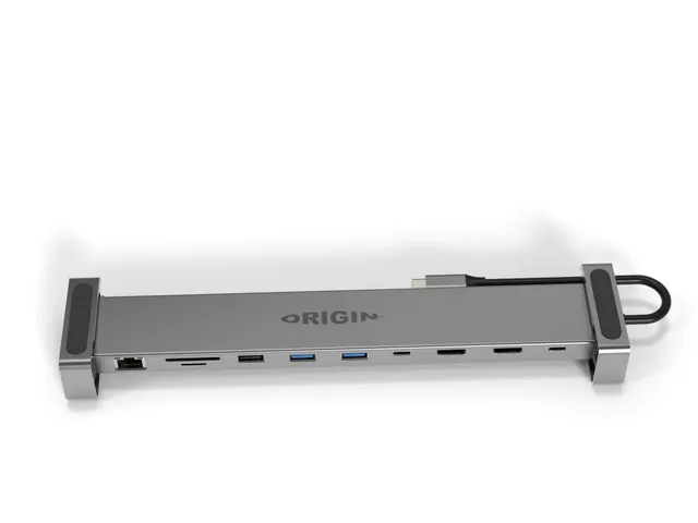 Origin Storage OSDOCK-TD10-1, Bedraad, USB 3.2 Gen 2 (3.1 Gen 2) Type-
