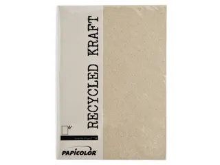 Kopieerpapier Papicolor A4 220gr 6 vel kraft grijs - 2
