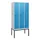 locker,HxBxD 1950x900x500mm,3vak,vak B 300mm,draaigrendel