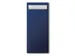 Serviette Pochette couverts Midnight Blue 2 épaisseurs bordeaux 5x100
