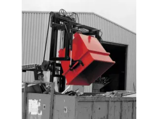 Universele Stortgoedbak Oranje Heftruck Kraantraverse 680x1040x1200mm - 2
