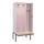 locker met bank,voor scheiding van kleding,HxBxD 2120x900x815mm,3vak