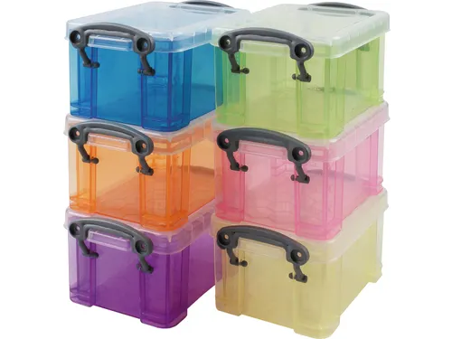 Really Useful Boxes Opbergdoos 0.33 Liter Assorti