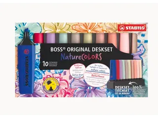 Markeerstift STABILO Boss Wildflower NatureColors 10 stuks assorti - 2
