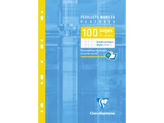 ringbandinterieur Metric A4 9-gaats losse bladen 50 vel seyès