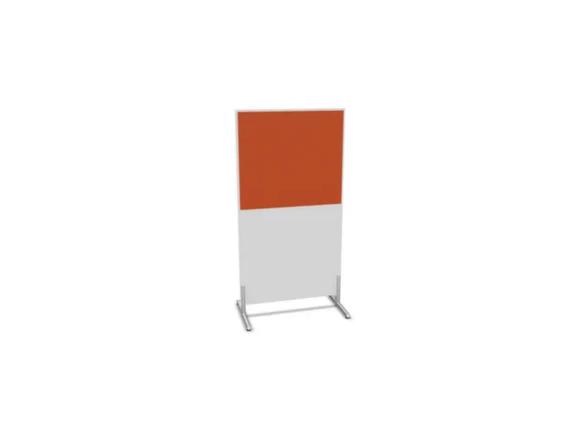 cloison de séparation,Hxl 1545x800mm,Bl-blanc,BN3012-orange