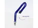 Lanyard Avery rPET blauw 440x15mm met karabijnhaak 10 stuks