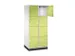armoire multicases grand volume,HxlxP 1950x820x600mm,2x4compartiments