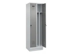 locker voor scheiding van kleding,HxBxD 1950x600x500mm,2vak