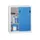 schuifdeurkast,HxBxD 1200x1000x600mm,RAL7035,front RAL5012