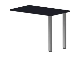 aanbouwtafel,i.h.v.,HxBxD 720-840x1000x600mm,CC-zwart - 1