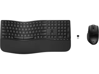 680 Comfort dual-mode toetsenbord QWERTY en muis combi zwart - 2