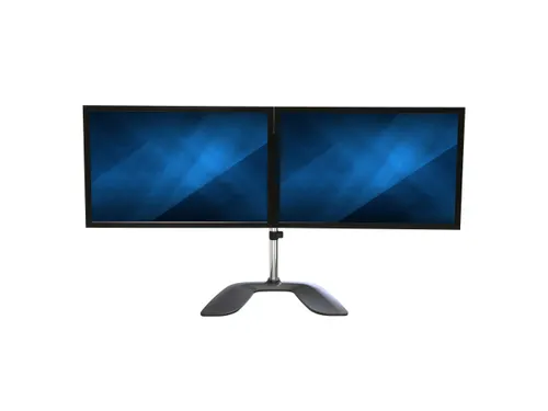 Monitor Arm 2 Schermen Scharnierend staal & aluminium