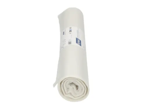 Afvalzak Hynex 63x70cm HDPE recycled T15 50L transparant rol à 50 stu