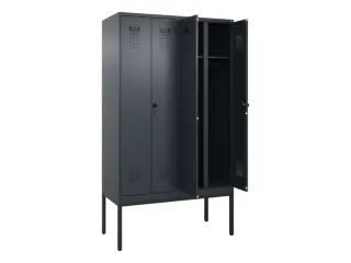 locker voor scheiding van kleding,HxBxD 2120x1200x500mm,4vak - 1