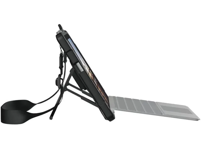 Urban Armor Gear UAG Plasma Case + Shoulder Strap Zilver Zwart