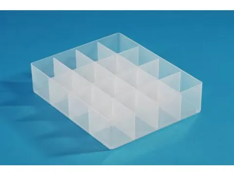 Really Useful Box, divider met 16 vakjes, transparant
