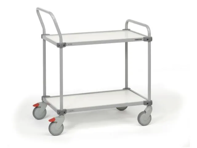 chariot à étagères ESD,ESD,force 150kg,2xpanneau en acier