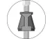 GEDORE 1.04/HP2A-B Universele trekker,HIGH POWER 2-arm,200x 150mm