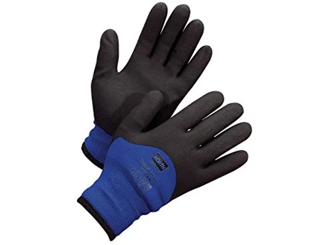 Handschoen Cold Grip, Maat 9 Polyamide Blauw