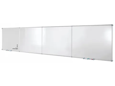 Whiteboard Eindloos Staal Basispakket 90x120 Verticaal